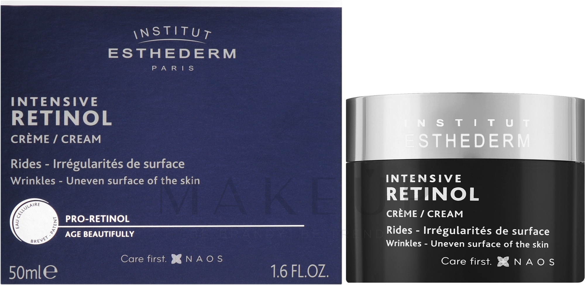 Intensive Anti-Falten Gesichtscreme mit Retinol - Institut Esthederm Intensive Retinol Cream — Bild 50 ml