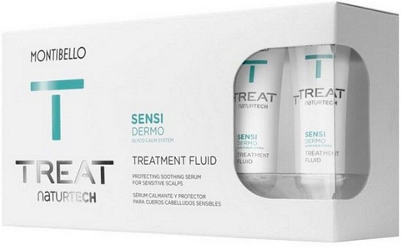 Set - Montibello Treat Naturtech Sensi Dermo Treatment Fluid (Serum 10x12ml )  — Bild N1