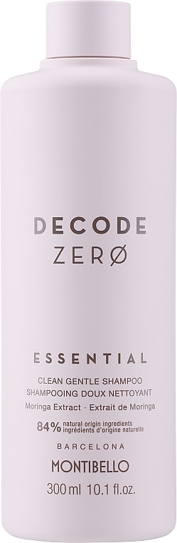 Haarshampoo - Montibello Decode Zero Essential Clean Gentle Shampoo — Bild N1