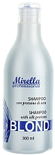 Düfte, Parfümerie und Kosmetik Shampoo für helles, graues und gebleichtes Haar mit Seidenproteinen - Mirella Blond Shampoo