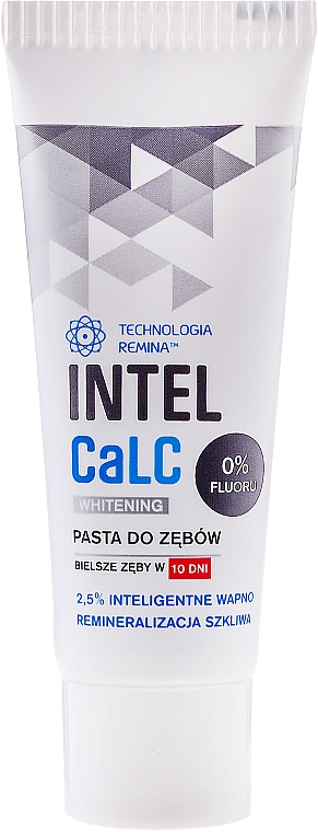 Aufhellende Zahnpasta - Tolpa Intel Calc Whitening