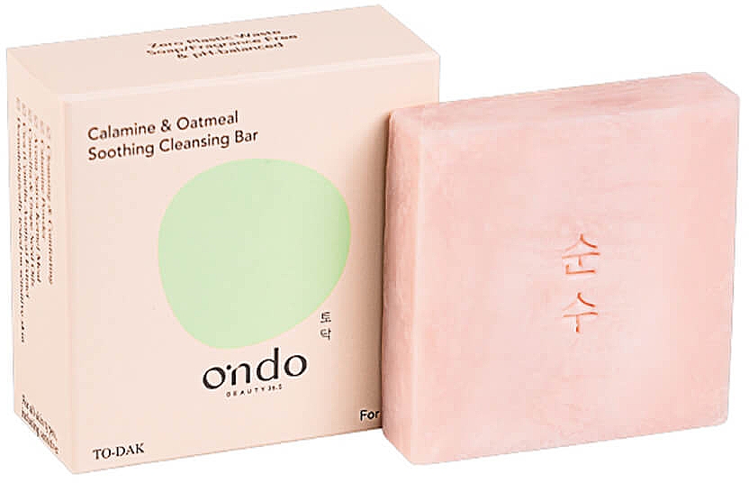 Seife mit Hafer für Gesicht und Körper - Ondo Beauty 36.5 Calamine & Oatmeal Soothing Cleansing Bar — Bild N1