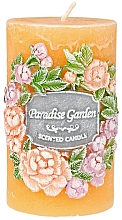 Düfte, Parfümerie und Kosmetik Dekorative Kerze 7x11.5 cm gelb - Artman Paradise Garden
