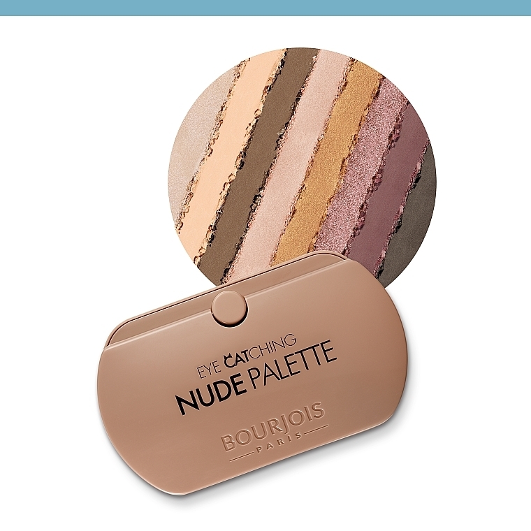 Lidschattenpalette - Bourjois Eye Catching Nude Palette — Bild N3