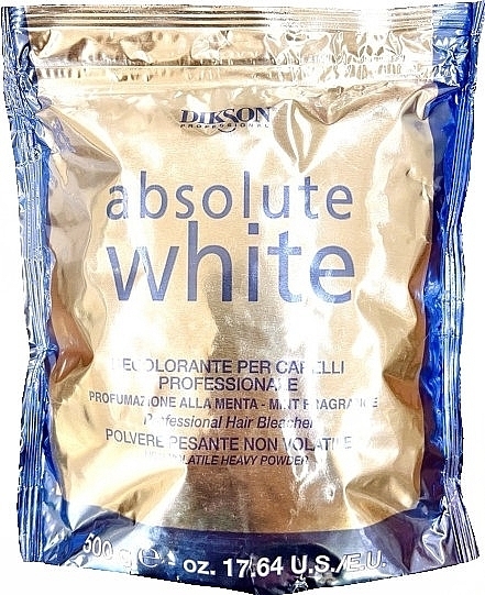 Haarentfärbungspulver, weiß - Dikson Absolute White — Bild N1