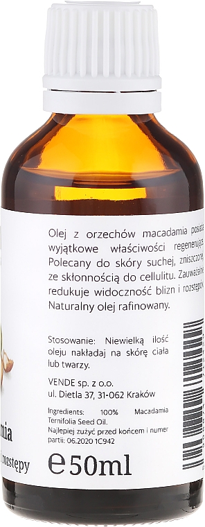 Anti-Cellulite Macadamiaöl - Maudi — Bild N2