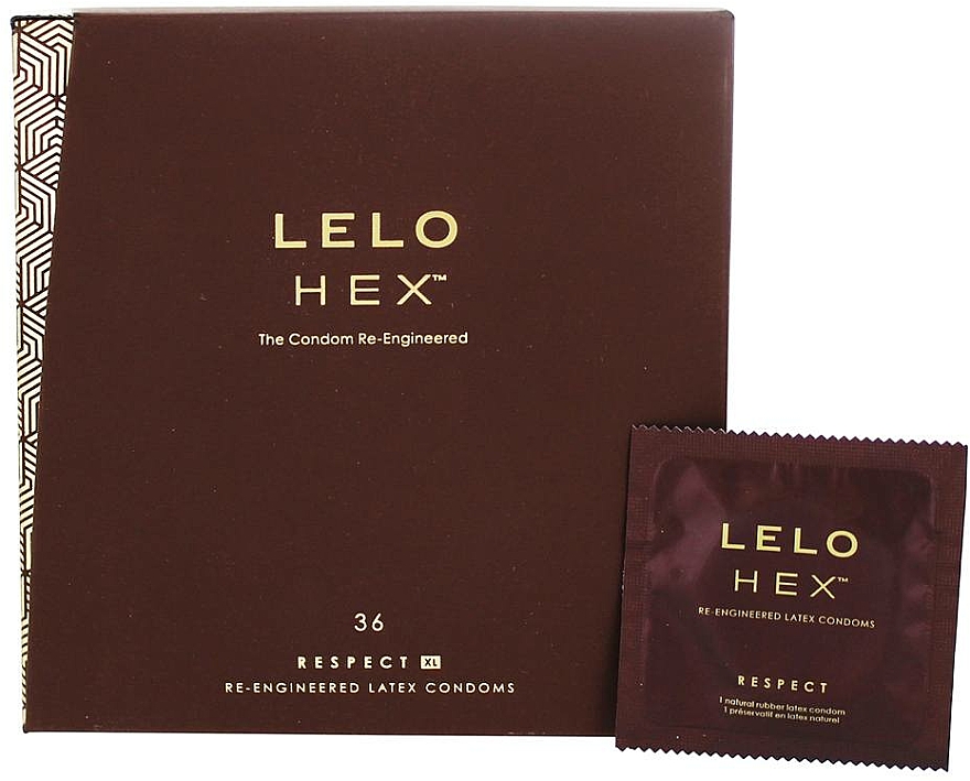 Kondome XL 36 St. - Lelo HEX Respect XL — Bild N1