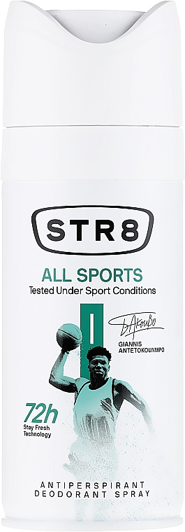 Deospray Antitranspirant - STR8 All Sport Deodorant Spray — Bild N1
