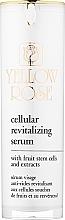 Düfte, Parfümerie und Kosmetik Regenerierendes Gesichtsserum mit Fruchtstammzellen und Extrakten - Yellow Rose Cellular Revitalizing Serum