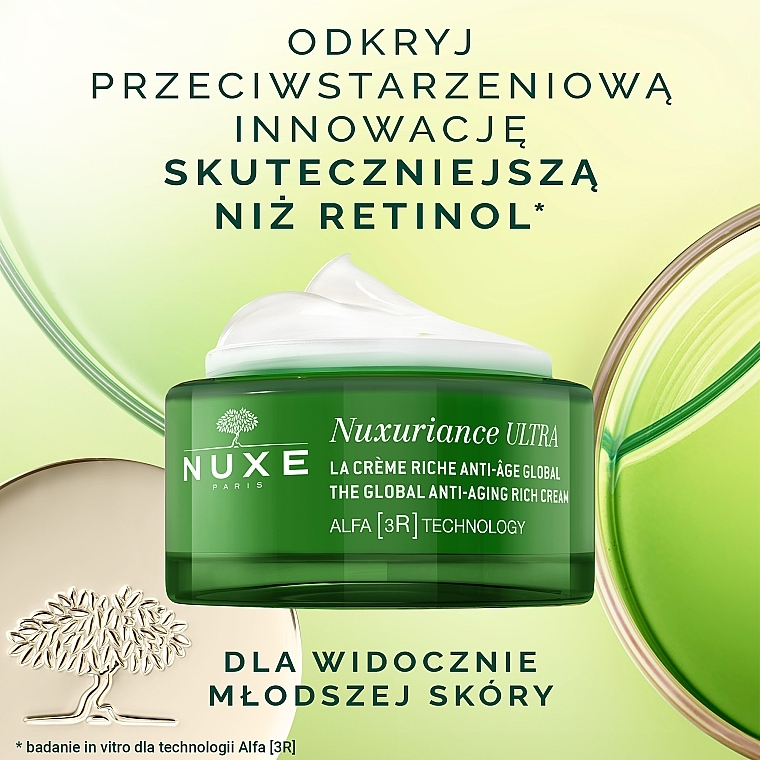 Creme für trockene und sehr trockene Haut - Nuxe Nuxuriance Ultra The Global Anti-Aging Rich Cream  — Bild N4