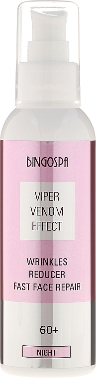 Anti-Falten-Nachtcreme - Bingospa Viper Venom Effect Wrinkles Reducer Fast Face Repair — Bild N1