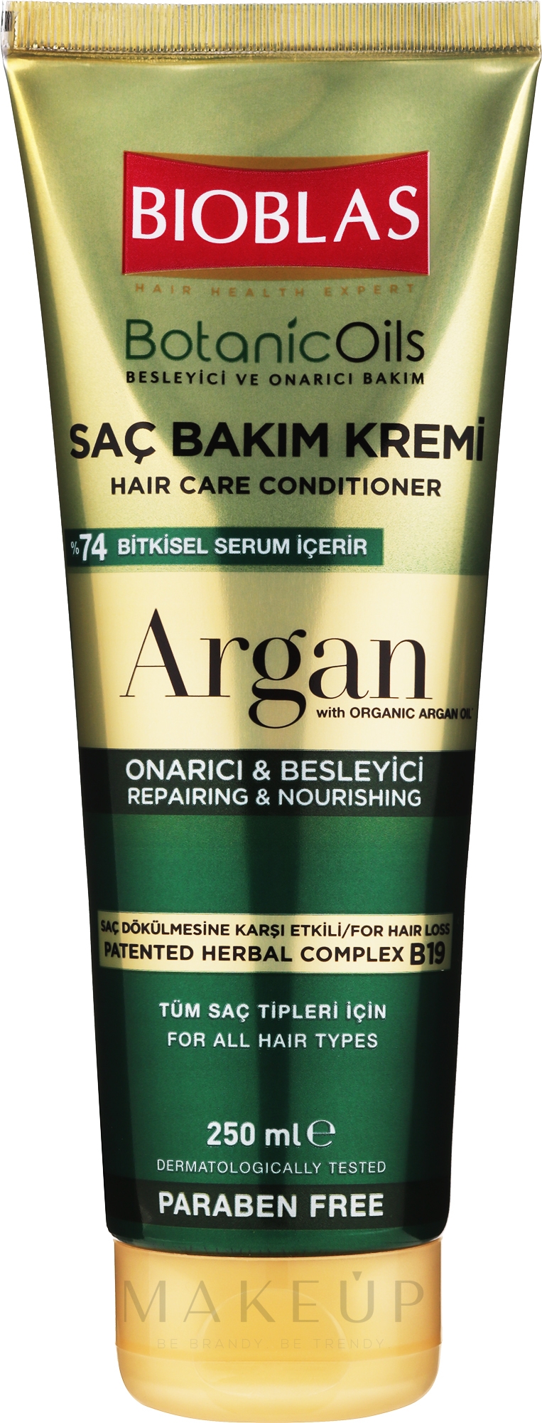 Haarspülung mit Arganöl - Bioblas Botanic Oils — Bild 250 ml