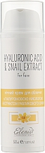 Düfte, Parfümerie und Kosmetik Gesichtscreme mit Hyaluronsäure und Schneckenschleimextrakt für die Nacht - Elenis Primula Hyaluronic Acid&Snail