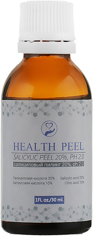 Salicylsäure-Peeling 20% - Health Peel Salycilic Peel, pH 2.0 — Bild N1