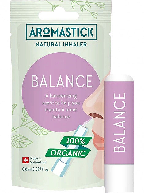 Aroma-Inhalator - Aromastick Balance Natural Inhaler — Bild N1