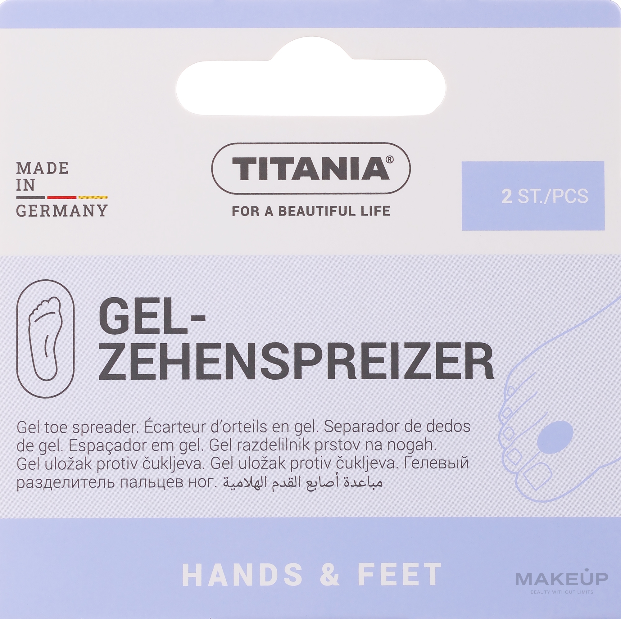 Gel-Zehenspreizer - Titania — Bild 2 St.