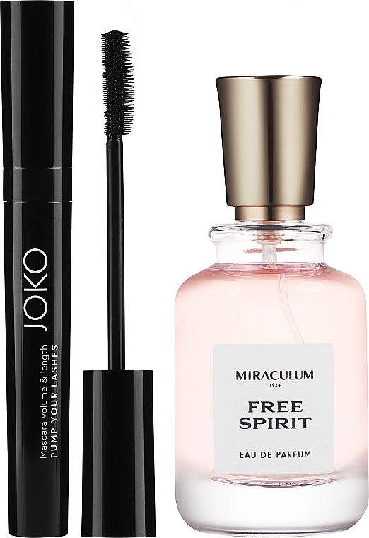 Miraculum Free Spirit - Duftset (Eau de Parfum 50 ml + Mascara 10 ml)  — Bild N1