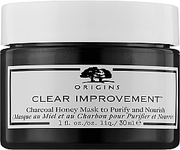 Düfte, Parfümerie und Kosmetik Reinigende Gesichtsmaske mit Bambuskohle und Honig - Origins Clear Improvement Charcoal Honey Mask