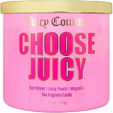 Duftkerze - Juicy Couture Choose Juicy Fine Fragrance Candle — Bild N1