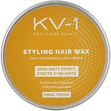 Düfte, Parfümerie und Kosmetik Mattes Haarwachs - KV-1 Final Touch Styling Hair Wax