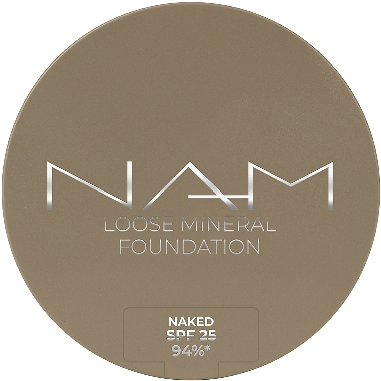 Mineralischer Gesichtspuder - NAM Loose Mineral Foundation SPF 25  — Bild N1