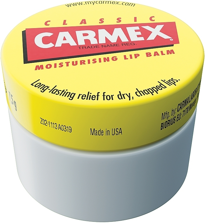 Feuchtigkeitsspendender Lippenbalsam für trockene und rissige Lippen - Carmex Lip Balm Original  — Foto N2