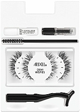 Set - Ardell X-Tended Wear Lash System 135 (lashes/4pcs + clay/1ml + rem/1ml + appl/1pcs + brush/1pcs) — Bild N2