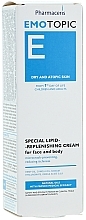 Fettige Creme für Gesicht und Körper bei Juckreiz und Brennen der Haut - Pharmaceris E Emotopic Special Lipid-Replenishing Cream — Bild N2