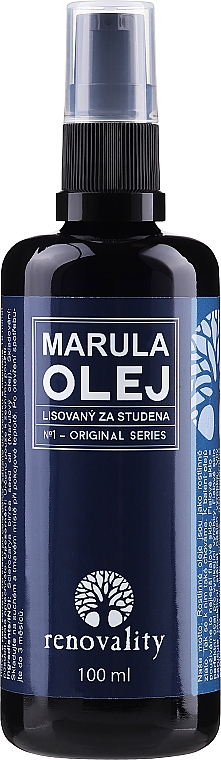 Kaltgepresstes Marulaöl für Gesicht und Körper - Renovality Original Series Marula Oil — Bild N1