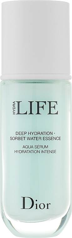 Tief feuchtigkeitsspendendes Gesichtsserum mit Malven- und Haberleablätterextrakt - Dior Hydra Life Deep Hydration Sorbet Water Essence