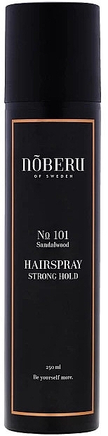 Haarspray mit starkem Halt - Noberu of Sweden №101 Sandalwood Hairspray Strong Hold — Bild N1