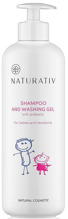 Shampoo und Badeschaum für Babys und Neugeborene - Naturativ Shampoo and Washing Gel For Infants and Babies — Bild N3