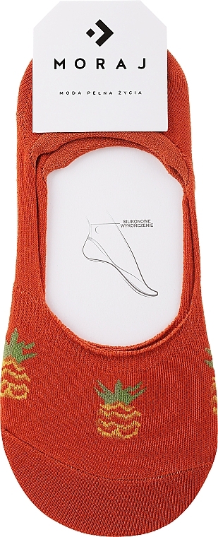 Kurze Damensocken orange - Moraj — Bild N1