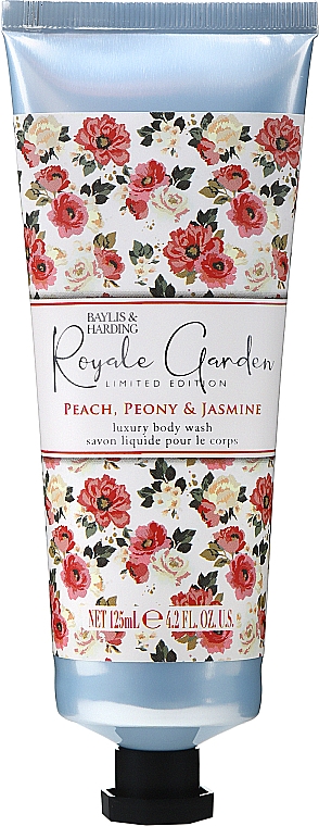 Körperpflegeset 5-tlg. - Baylis & Harding Royale Garden (Duschcreme 300ml + Hand- und Körperlotion 300ml + Waschgel für Körper 125 ml + Duschgel 125ml + Duschkorb)  — Bild N5