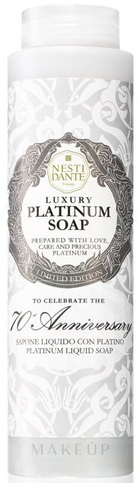 Luxuriöse Flüssigseife mit Platin - Nesti Dante Luxury Platinum Soap — Bild 300 ml