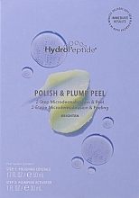 Gesichtspflegeset - HydroPeptide Polish & Plump Peel (Polierkristalle 50ml + Aufpolsternder Aktivator 30ml) — Bild N2