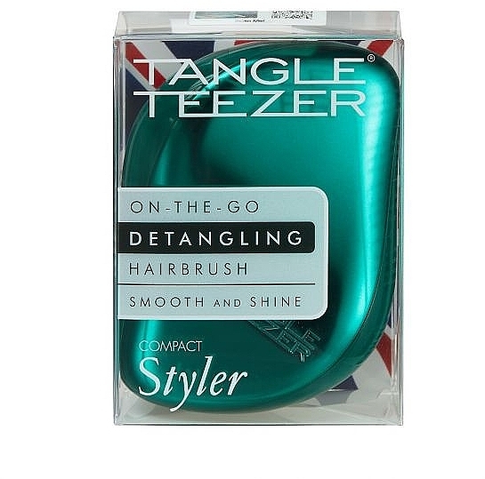 Haarbürste - Tangle Teezer Compact Styler Emerald Green — Bild N2