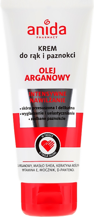 Hand- und Nagelcreme mit Arganöl - Anida Pharmacy Argan Oil Hand Cream