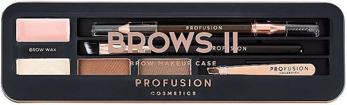 Augenbrauen-Palette - Profusion Cosmetics Brow Makeup Case — Bild N2