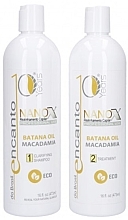 Düfte, Parfümerie und Kosmetik Haarpflegeset - Encanto Nanox Set (sh/473ml + treatm/473ml)