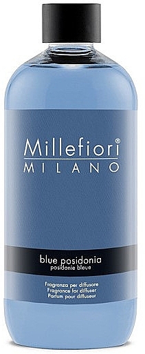 Duftzerstäuber-Füllstoff - Millefiori Milano Blue Posidonia Fragrance Diffuser Refill — Bild N1