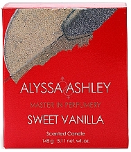 Duftkerze - Alyssa Ashley Sweet Vanilla Candle — Bild N2