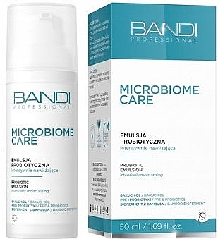 Intensiv feuchtigkeitsspendende Gesichtsemulsion - Bandi Professional Microbiome Care Probiotic Emulsion  — Bild N1