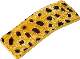Düfte, Parfümerie und Kosmetik Haarspange mit Fell gelber Leopard - Lolita Accessories