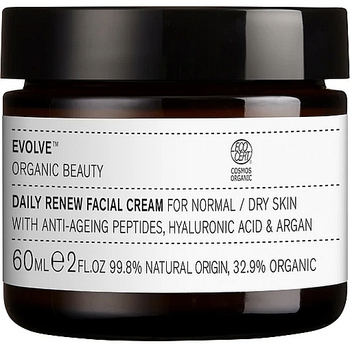 Gesichtscreme - Evolve Organic Beauty Daily Renew Facial Cream — Bild N2