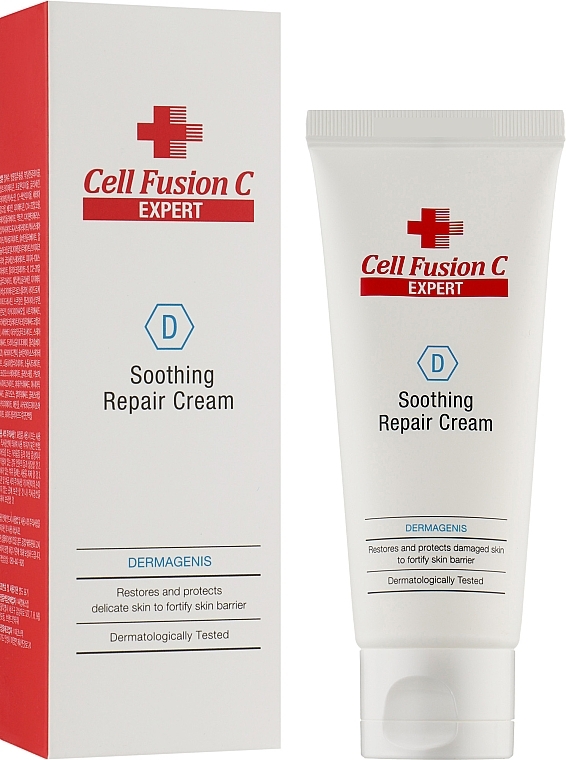 Beruhigende und regenerierende Gesichtscreme - Cell Fusion C Dermagenis Soothing Repair Cream — Bild N2