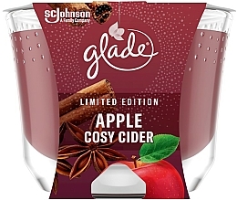 Duftkerze Apfelwein und Zimt - Glade Apple Cozy Cider Candle — Bild N2