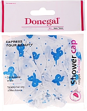 Düfte, Parfümerie und Kosmetik Duschhaube 9298 mit blauen Schleifen - Donegal