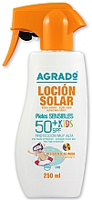 Düfte, Parfümerie und Kosmetik Sonnenschutzlotion für den Körper SPF50+ - Agrado Lotio Solar Kids SPF50+