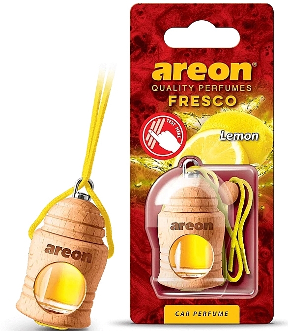 Auto-Lufterfrischer Zitrone - Areon Fresco Lemon — Bild N1